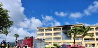 Police update on fire at Simpson-bay Resort on Sunday august 13th 2023
