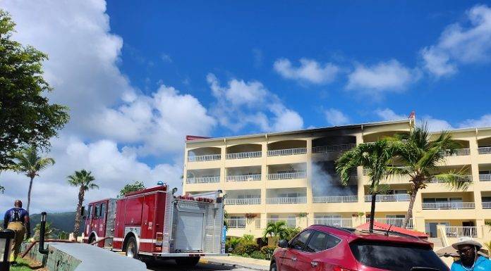 Police update on fire at Simpson-bay Resort on Sunday august 13th 2023