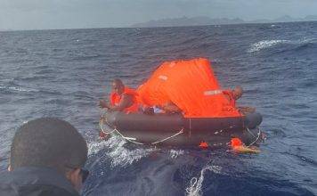 Coast Guard assist persons in distress nearby Sint Maarten