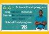 BRUG Submits National Decree for Government subsidized school food program