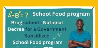 BRUG Submits National Decree for Government subsidized school food program