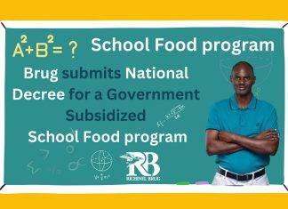 BRUG Submits National Decree for Government subsidized school food program