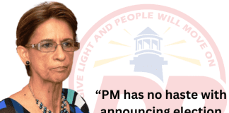 Sarah: “PM has no haste with announcing election date and no haste with electoral reform.”