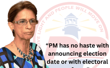 Sarah: “PM has no haste with announcing election date and no haste with electoral reform.”