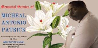 Memorial Service of MICHEAL ANTONIO PATRICK