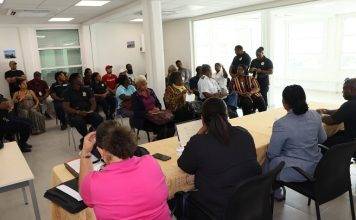 Minister Richardson Engages in Productive Dialogue with Customs Officers to Address Concerns
