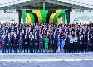 SINT MAARTEN CHIEF OF POLICE JOINS DUTCH CARIBBEAN COUNTERPARTS AT THE INTERNATIONAL DRUG ENFORCEMENT CONFERENCE (IDEC) IN JAMAICA
