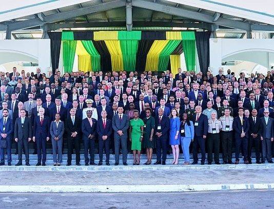 SINT MAARTEN CHIEF OF POLICE JOINS DUTCH CARIBBEAN COUNTERPARTS AT THE INTERNATIONAL DRUG ENFORCEMENT CONFERENCE (IDEC) IN JAMAICA