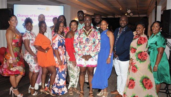 Rotary Sunset Installs 2023-2024 Board