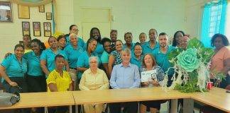 Marie Genevieve de Weever Primary School Honors Former School Manager Mrs. Anna Grantham-Halley