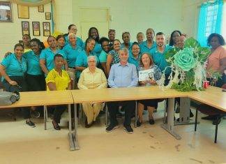 Marie Genevieve de Weever Primary School Honors Former School Manager Mrs. Anna Grantham-Halley
