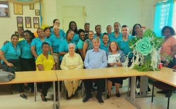 Marie Genevieve de Weever Primary School Honors Former School Manager Mrs. Anna Grantham-Halley