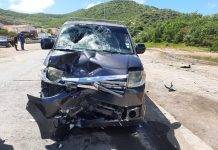 Scooter rider injured on the on the Sucker-Garden Road.