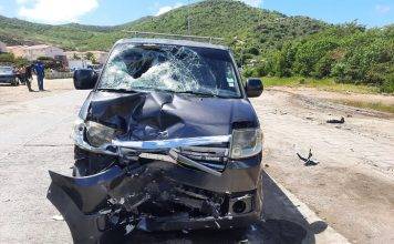 Scooter rider injured on the on the Sucker-Garden Road.