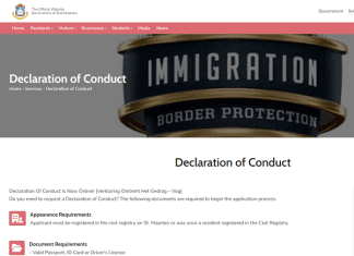 Police Force of Sint Maarten Clarifies Procedure for Obtaining Declaration of Conduct