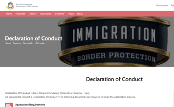 Police Force of Sint Maarten Clarifies Procedure for Obtaining Declaration of Conduct