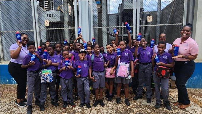 NV GEBE Provides an Educational Tour of the Water Quality Control Lab to MLK School Students