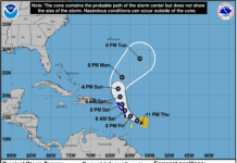 A HURRICANE WATCH IS IN EFFECT FOR ST. MAARTEN…
