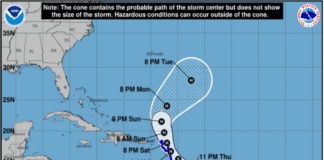 A HURRICANE WATCH IS IN EFFECT FOR ST. MAARTEN…