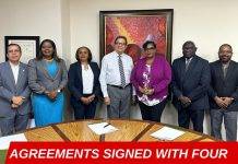 SVOBE signed agreements/memorandums of understanding between four (4) institutions of higher learning in the Dominican Republic