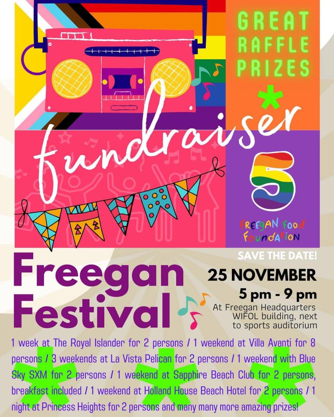 Freegan Food Foundation’s 5th Anniversary Festival: An Evening of ...