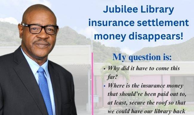 Jubilee Library insurance settlement money disappears!