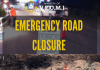 Time Change Update- Emergency Road Closure: Point Blanche Hillside Boulders Removal Operation