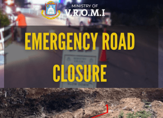 Time Change Update- Emergency Road Closure: Point Blanche Hillside Boulders Removal Operation