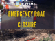 Time Change Update- Emergency Road Closure: Point Blanche Hillside Boulders Removal Operation