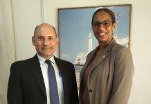 Heyliger-Marten pays courtesy visit to Cuban Ambassador to Guyana, discusses areas of potential cooperation