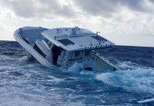 Coastguard assists sinking vessel