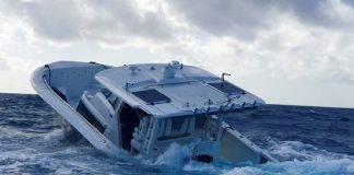 Coastguard assists sinking vessel