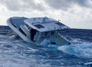 Coastguard assists sinking vessel