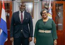 “Swearing-in Ceremony of the Acting Governor, Dr. Emiko Bird-Lake”