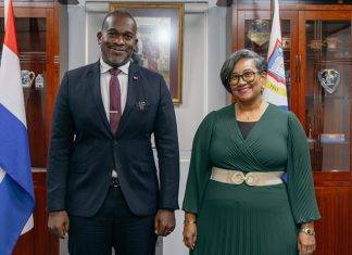 “Swearing-in Ceremony of the Acting Governor, Dr. Emiko Bird-Lake”