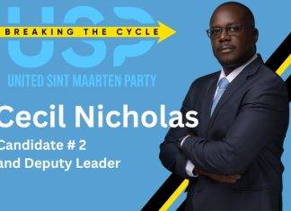 USP President Cecil Nicholas officially announces his candidacy