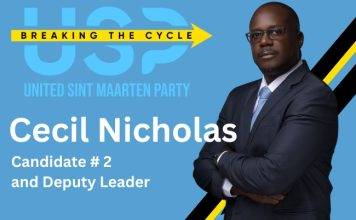 USP President Cecil Nicholas officially announces his candidacy