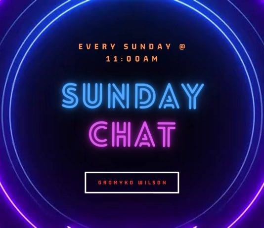 SUNDAY CHAT March 31, 2024 starting @ 11:00am