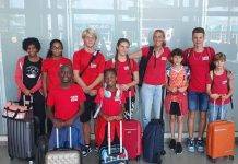 Carib Swim Team shines in 2023 Competitions Abroad- Minister drs. Samuel Congratulates Team on Regional Success.