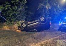 Police Force of Sint Maarten Investigates Vehicle Accident in Mullet Bay