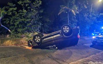 Police Force of Sint Maarten Investigates Vehicle Accident in Mullet Bay