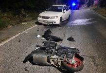SERIOUS SCOOTER ACCIDENT ON OYSTER POND ROAD