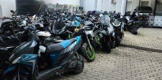 Retrieval of Seized Scooters by Sint Maarten Police Force