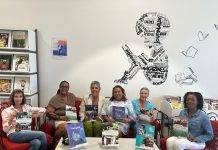 Island Gems donate French history and geography textbooks to Lycée polyvalent