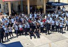 Milton Peters College visits the Coast Guard