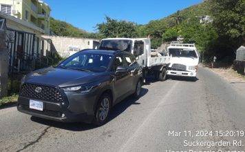 Traffic Accident on Sucker Garden Road