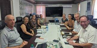 I&W Delegation visits Saba