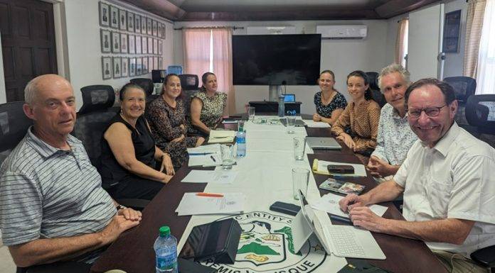I&W Delegation visits Saba