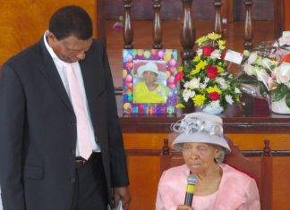 The Philipsburg Seventh-day Adventist Church Pays Tribute to a Member Centenarian Queen, Barbara Richardson