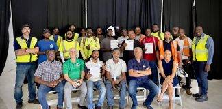 20 Stevedores of SSS receive Certification after Completing the ‘Total Port Worker’ Training Program